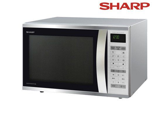 Sharp Kombi Mikrowelle (R971STW) mit Grillfunktion für 308,90€ (statt 391€)