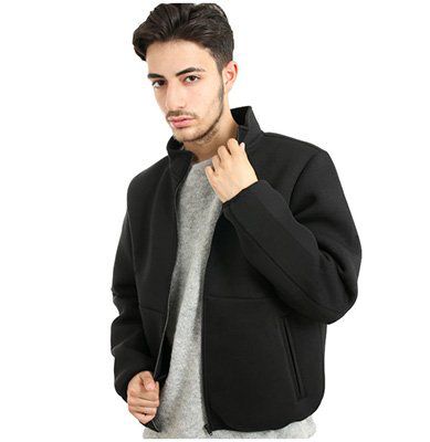 MOSS COPENHAGEN Esben Soft Shelljacke in schwarz für 14,99€ (statt 29€)