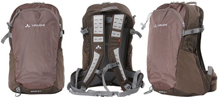 VAUDE Rucksack Wizard 18+4 mit Kompressionsgurte & belüfteten Netzrücken für 47,92€ (statt 64€)