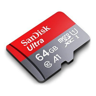2x Sandisk Ultra A1 64GB microSDXC UHS I Class10 für 18€ (statt 25€)