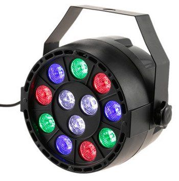 Partylicht mit 4 Modi und 12 LEDs für 8,81€