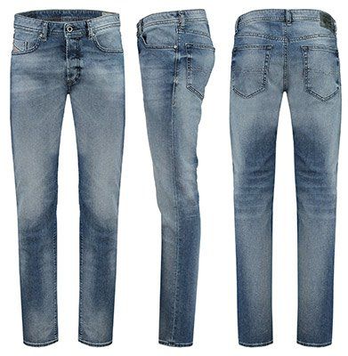DIESEL Buster 853P Herren Jeans Regular Taper Fit für 59,90€ (statt 80€)