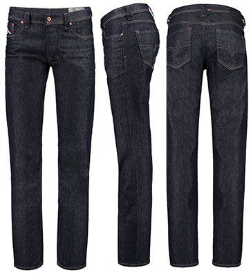 DIESEL Herren Jeans Larkee 084HN Regular Straight Fit für 58,36€ (70€)