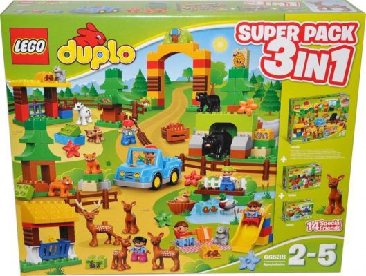 Lego duplo (66538) Wildpark   Super 3 in 1 Pack für 50€ (statt 73€)