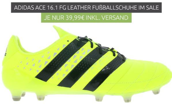 Adidas Ace 16.1 FG/AG Herren Fußballschuhe für nur 39,99€ (statt 60€)