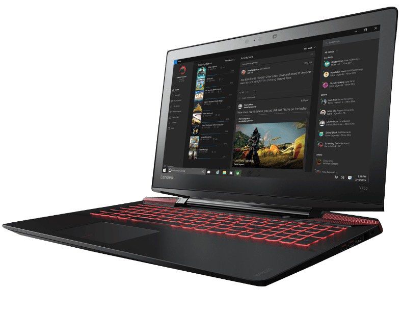 Lenovo IdeaPad Y700   15,6 Full HD IPS, Core i5 6300HQ, GTX 960M, 8GB RAM, 256GB SSD für 666€