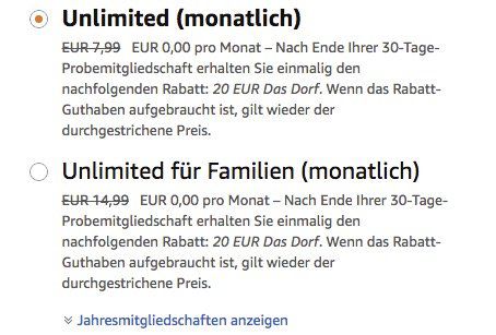 Bis zu 6 Monate Amazon Music Unlimited gratis   nur Neukunden