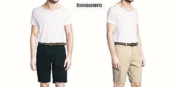 Scotch & Soda T Shirts für je 15€ und Bermudashorts mit Gürtel für je 35€