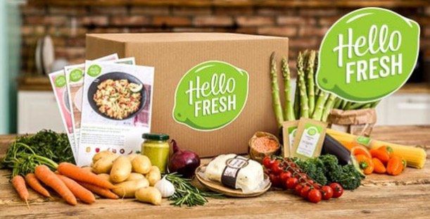 Günstige HelloFresh Kochboxen (bis 50% Rabatt)  z.B. 1 Woche mit 3 Gerichten für 2 Pers. für 19,99€ (statt 40€)