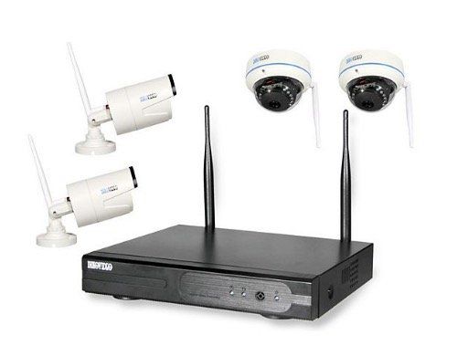 Inkovideo 4 HD Überwachungskameras mit Netzwerkrekorder für 169,99€ (statt 250€)