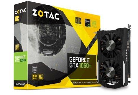 Zotac Geforce GTX 1050 Ti OC 4GB + Rocket League Key für 135€