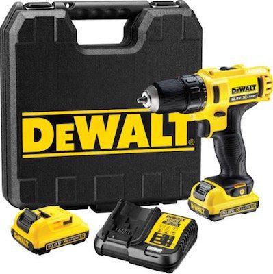 Dewalt DCD710D2 Akku Bohrschrauber + 2 Akkus je 2 Ah für 99,90€