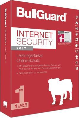 Nur heute! BullGuard Internet Security 17 gratis