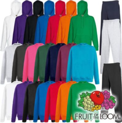 Fruit of the Loom Lightweight Hoody oder Sweater oder Jogginghose für je 8,88€