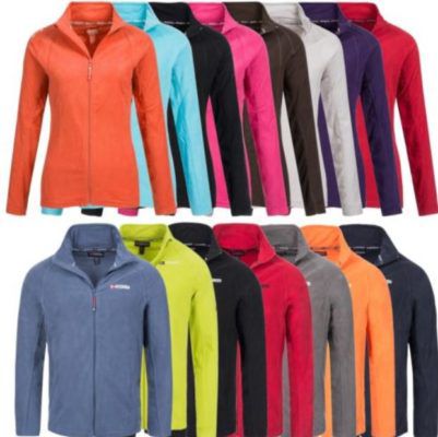 Geographical Norway Herren und Damen leichte Fleecejacken für je 17,90€