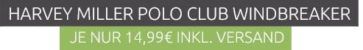 Harvey Miller Polo Club Windbreaker statt 33€ für 14,99€