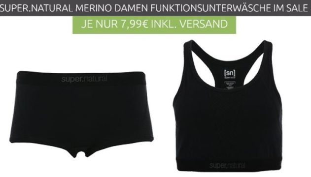 super.natural W Pimalon   Damen Hipster und Sport BHs statt 18€ für je 7,99€