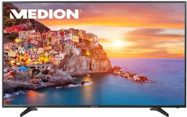 MEDION LIFE P18100   55 Zoll UHD Smart TV mit WLAN statt 529€ für 429€