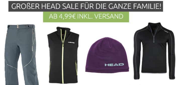 Großer Head Sale bei Outlet46 ab 4,99€   z.B. Skihosen ab 24,99€