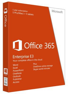 Microsoft Office 365 Enterprise E3 kostenlos für 1 Jahr (statt 199€)