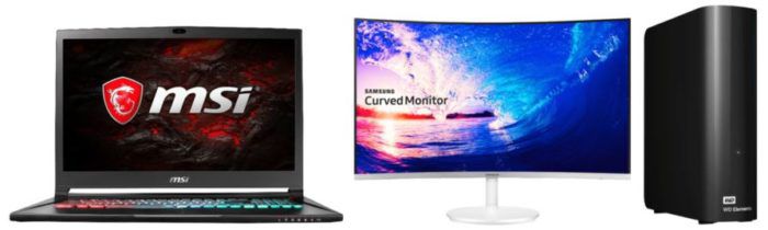 Saturn Online Offers vom Wochenende   z.B. SAMSUNG C27F581FDU 27 curved Monitor für 199€