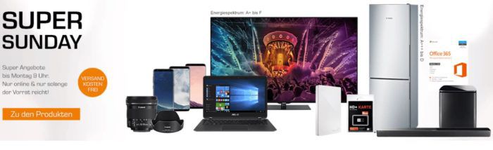 Saturn Super Sunday Deals: u.a. Asus UX360UAK C4221T Convertible statt 995€ für 799€