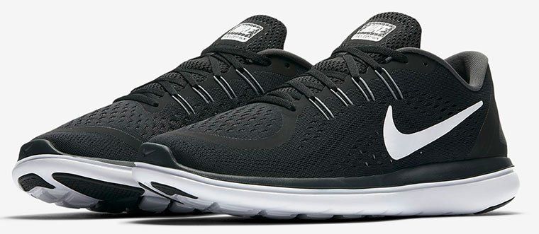 Nike Flex 2017 RN Sneaker in Schwarz für je 44,78 (statt 52€)