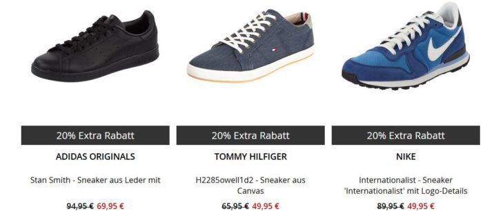 Peek & Cloppenburg* Final Sale mit 70% Rabatt + 20% Extra Rabatt auf alle Schuhe im Sale! TOP