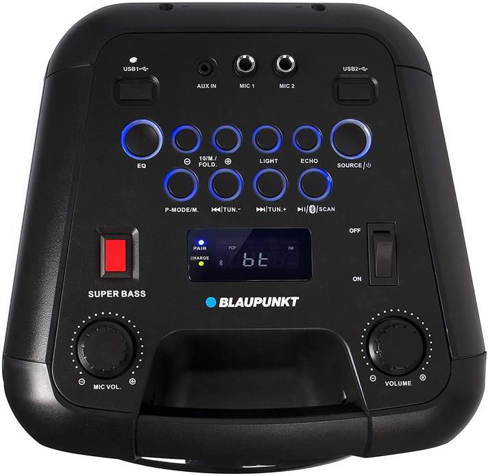 Blaupunkt Partyspeaker PS 1000 Boombox mit Beleuchtung für 99€ (statt 139€)