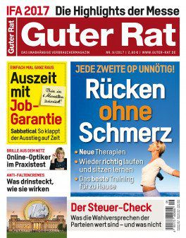 12 Ausgaben Guter Rat für 31,20€ + 25€ Verrechnungsscheck