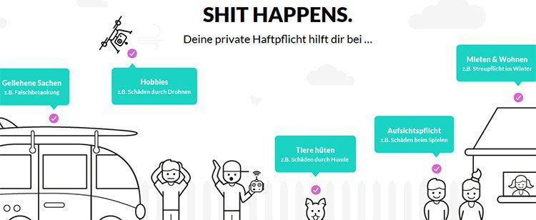 TOP: Privathaftpflicht inkl. Drohnenversicherung als Flatrate für 66€ pro Jahr