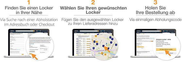 Amazon Locker   Abholstadtion von Amazon