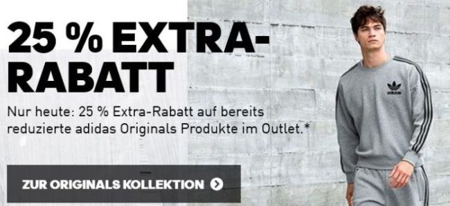 NUR HEUTE! Adidas Originals Sale mit 25% extra Rabatt + VSK frei z.B. Adidas EQT Cushion ADV für 68,22€ (statt 91€)