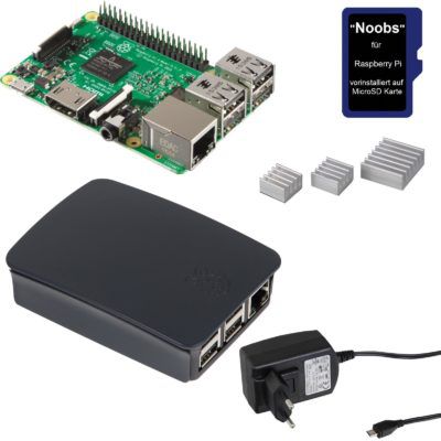 Raspberry Pi 3B Bundle mit Gehäuse und Zubehör für 44,99€   eBay Plus