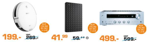 Saturn Super Sunday Deals: SEAGATE Expansion Portable Rescue 1 TB HDD für 41,99€