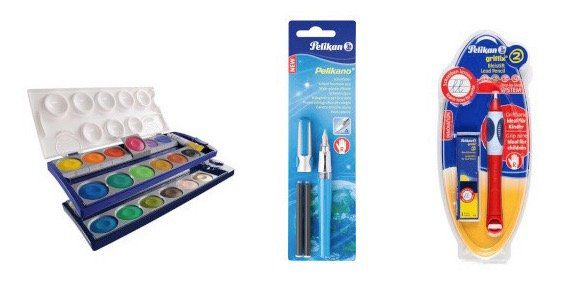 Pelikan und Herlitz Back to School Sale   z.B. Pelikan Griffix 2 Bleistift ab 4€ (statt 9€)