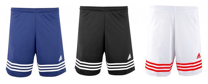 adidas Herren Sportshorts Entrada in mehreren Farben für je 10€ (statt 15€)