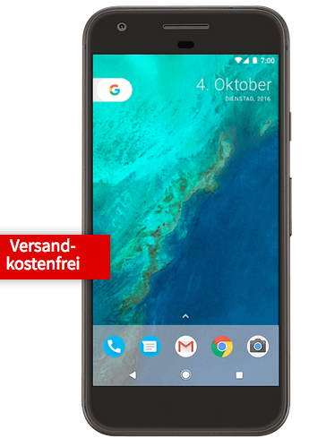 TOP! Vodafone Smart Surf mit 2GB für 14,99€ mtl. + Google Pixel für 49€