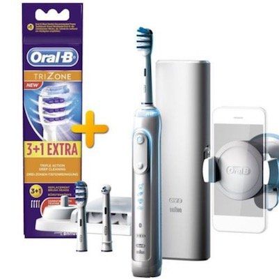 Oral B Genius 8000 TriZone + 4 Aufsteckbürsten für 124,99€ + 50€ Cashback