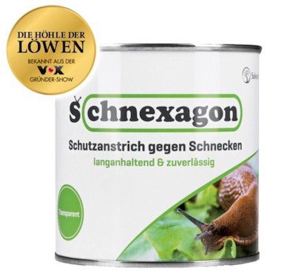 Schnexagon   ökologischer Schneckenzaun und Schutzanstrich für 21,99€