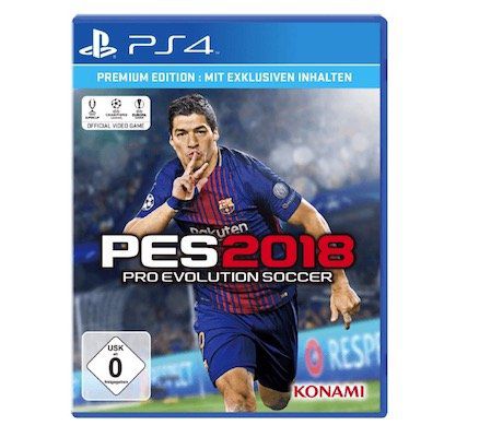 PES   Pro Evolution Soccer 2018 (PS4) für 31,98€ (statt 40€)