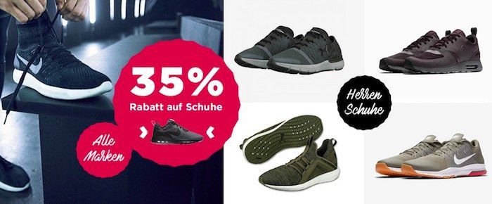 35% Rabatt auf Schuhe von Nike, Puma etc. bei My Sportswear + VSK frei