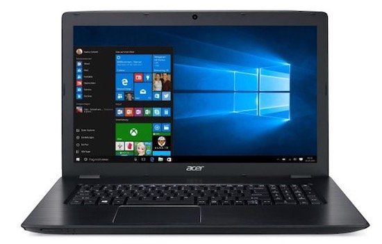 Acer Aspire E 17 E5 774G   17,3 Zoll Full HD Notebook mit 256GB + 1TB + Win 10 für 747€ (statt 883€)