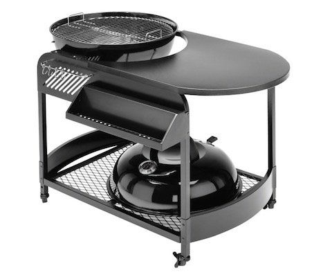 Ausverkauft! Justus Argos Holzkohlegrill mit Arbeitsfläche für 30€ (statt 129€)