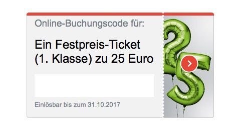 Deutsche Bahn 1. Klasse Fahrten deutschlandweit für nur 25€   nur für Bahncard Kunden