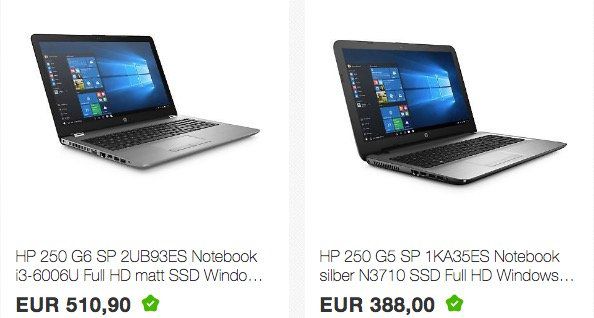 Windows Power von Cyberport   z.B. Acer Aspire ES Notebook für 356€ (statt 401€)