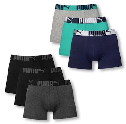 6er Pack Puma Promotion Boxershorts für 32,99€ (statt 37€)