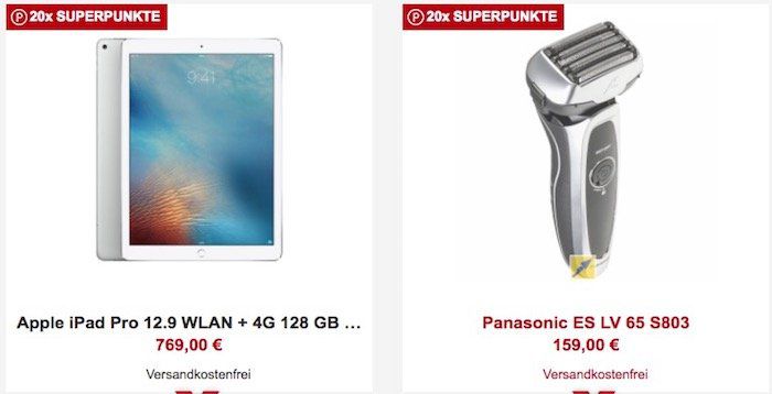 Rakuten Winter Shoppingspiele mit 20 fach Superpunkte auf ausgewählte Artikel