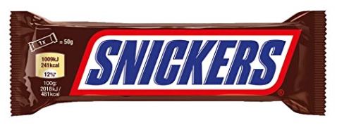 32 Snickers Riegel (je 50g) 1,6kg für 10,52€ (statt 16€)   Prime Sparabo