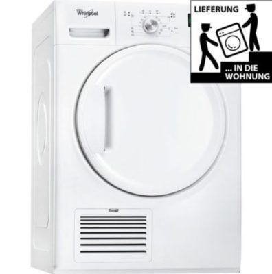 WHIRLPOOL DDLX 70110 Kondensationstrockner bis 7KG für 279€ (statt 434€)